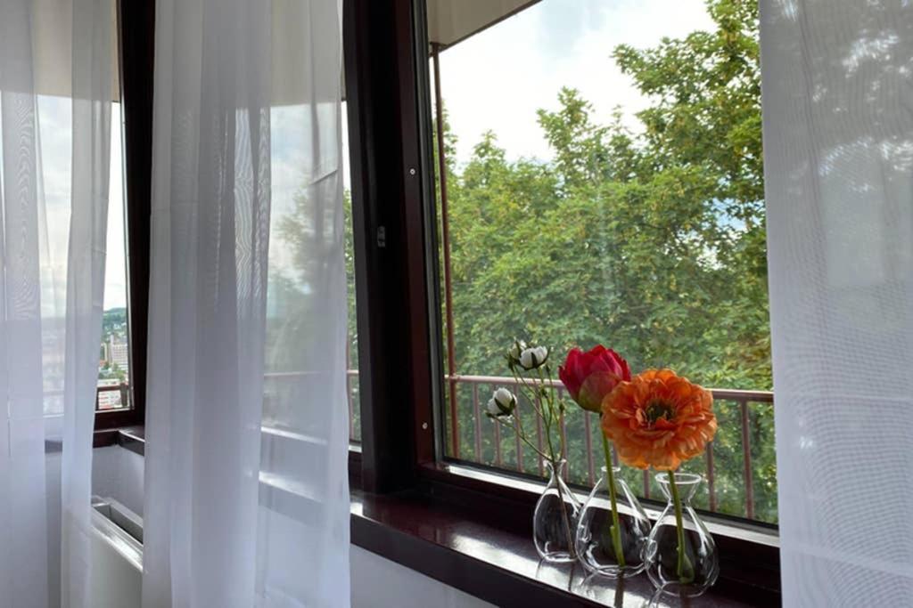 Ferienwohnung Nava Auf Der Kauzenburg Bad Kreuznach Exteriör bild